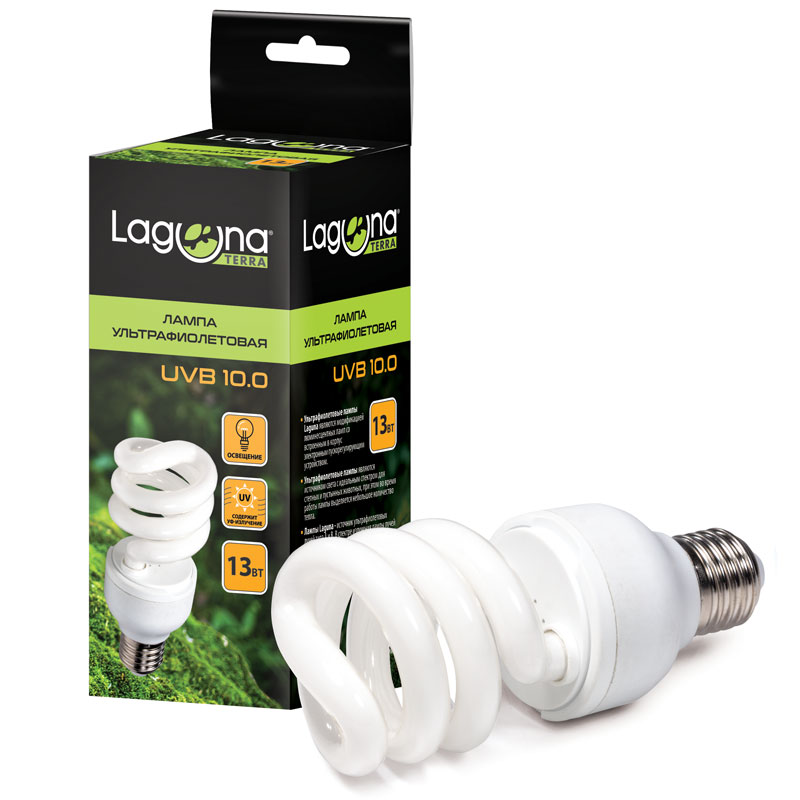 Laguna TERRA Лампа ультрафиолетовая UVB10.0, 13Вт