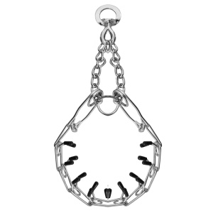  Ошейник-цепь строгий с пластиковыми колпачками, 3,5*550мм, Triol