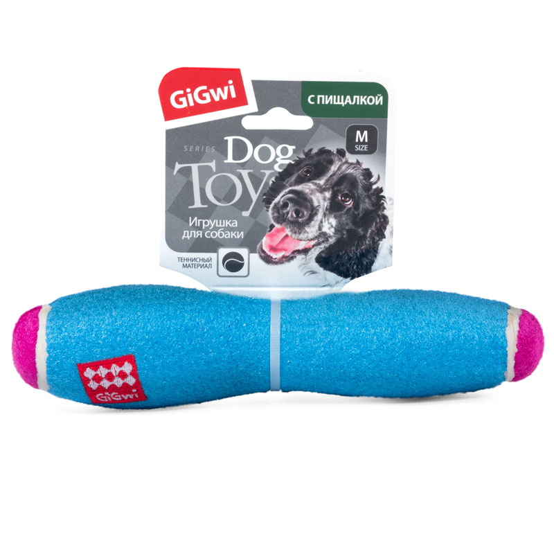GiGwi Игрушка для собак Палка средняя с пищалкой 20см, серия CATCH & FETCH