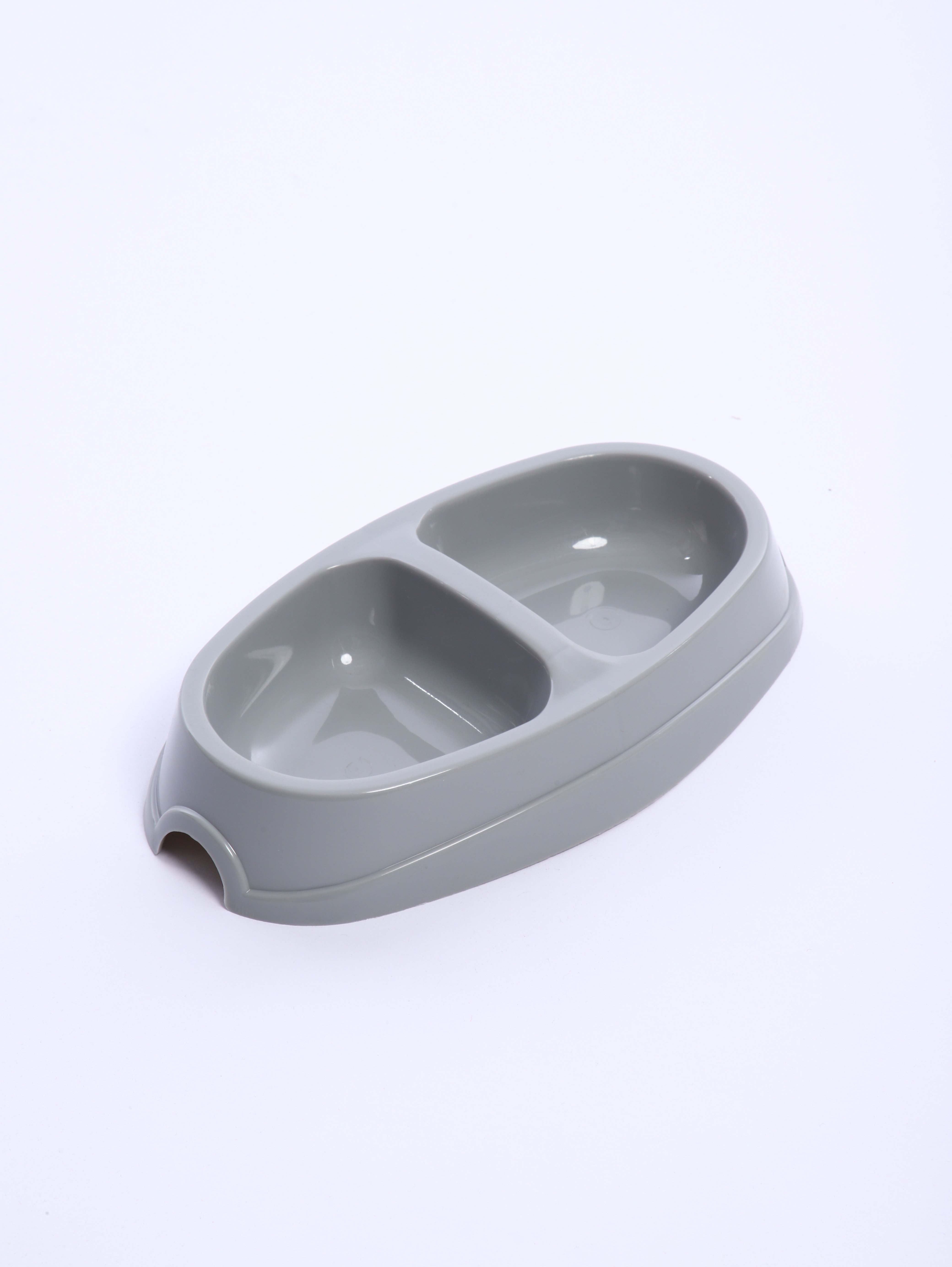 Россия Миска NIXIE для кошек круглая СЕРАЯ 0,2 л