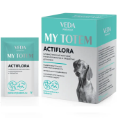 VEDA MY TOTEM ACTIFLORA синбиотический комплекс для собак (10*1г) 30г