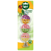 Triol Игрушка для птиц "Три шарика", 150*d40мм