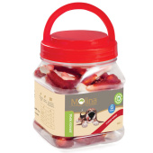 Molina Лакомство для собак Утиные ножки, ведро, 400 г