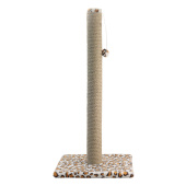 Gamma Когтеточка "Cтолбик №12" длинная с игрушкой разноцветная, 36*36*76 см