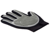 V.I.Pet Перчатка силиконовая с шипами большая серая