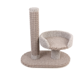 Ашера ПВК-52 Столбик с лежаком "Аристократ" (ковролин+джут) h=70 см