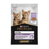 Pro Plan Junior Nutri Savour, для котят в возрасте от 6 недель до 1 года, с индейкой в соусе, 85 г