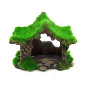 Китай Aquanimal Грот "Беседка со мхом" 11.5*7*9см