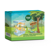 Triol Клетка для мелких животных "Парк приключений", эмаль, 360*270*425мм, серия LITTLE TOWN