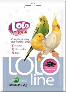 LOLO PETS Lololine для птиц уголь 8 г