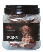 Грин Кьюзин МИНИКИ ДЛИННОУХ  Сушеные уши кролика с крольчатиной для мини пород, 270гр