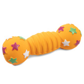 Triol Игрушка  для собак из латекса "Гантель Звезды", 150мм