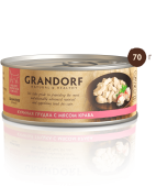GRANDORF Влажный корм класса холистик, куриная грудка с мясом краба, для кошек, 70 г