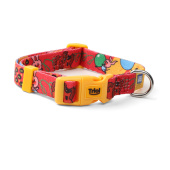 Triol СОЮЗМУЛЬТФИЛЬМ Ошейник нейлоновый "Большой секрет" S, красно-желтый, 15*270-370 мм