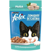 FELIX Домашняя Вкуснятина пауч для кошек Рыба, 75 г