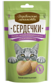 Деревенские лакомства Сердечки баланс микроэлементов, 30 г 