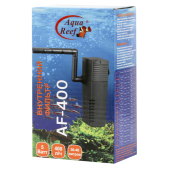 Aqua Reef Помпа-фильтр AF - 400, на 30-40 л, 5 Вт, 400 л/ч, черный