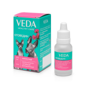 VEDA Отоведин Капли ушные для кошек и собак, 15 мл 