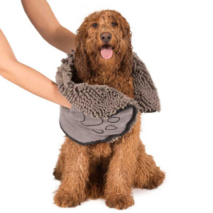 Dog Gone Smart Полотенце Dirty Dog Shammy для собак, 33*79 см, серое