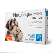 Neoterica Мильбецин Нео Капли для кошек и собак до 4 кг
