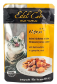 Edel Cat Эдель Кэт нежные кусочки в желе /курица утка/ - 100 г
