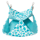 Гамак для мелких животных двухъярусный "Листики", d335мм