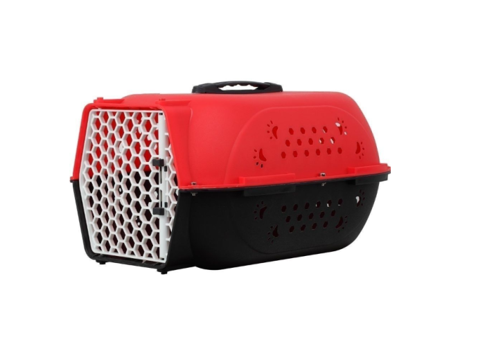 Чистый котик Авиа переноска для домашних животных, HP-C01S, 48*32*26 см (Красный)