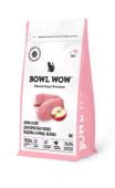 BOWL WOW Корм сухой полнорационный с индейкой и яблоком для взрослых кошек, 8 кг