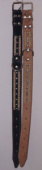 Осипов Ошейник с оплеткой двойной и украшением длина 57 см ширина 3,6 см
