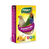 PINNY Premium Mix витаминизированный корм для экзотических птиц с фруктами и бисквитом 800 г