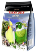 LUCKY PETS PROF Корм для средних попугаев 400 г LUCKY PETS PROF menu