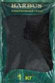BARBUS Грунт 1 кг цветная кам. крошка черная 5-10 мм (075)