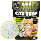 Cat Step Arctic Neon Наполнитель впитывающий силикагелевый, 3,8 л