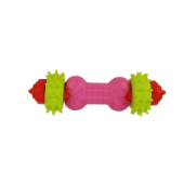 Догман Игрушка для собак Зубочес кость с кольцами (18 см)