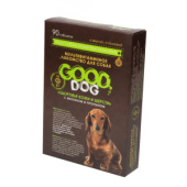 Good Dog Мультивитаминное лакомство для cобак, ЗДОРОВЬЕ КОЖИ И ШЕРСТИ, 90 таб.