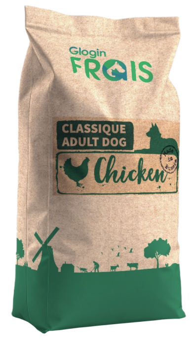 FRAIS CLASSIQUE ADULT DOG CHICKEN Сухой корм для собак с мясом курицы,  (15 кг, 182491)