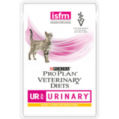 Purina Veterinary Diet Urinary пауч для кошек ветеринарная диета при МКБ курица