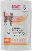 Purina Veterinary Diet OM для кошек с ожирением, курица, пауч, 85 г