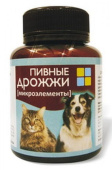 ВАКА Пивные дрожжи для собак и кошек с микроэлементами, 80 таблеток