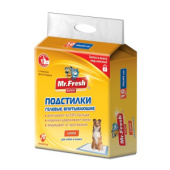 Mr.Fresh Super, Супервпитывающие пеленки, 40*60 см, 10 шт.