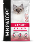 Winner EXPERT Struvite Корм сухой для кошек при мочекаменной болезни струвитного типа, 1,5 кг