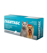 Apicenna Габитабс для кошек и собак мелких пород, 2 таблетки по 50 мг 
