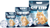 Cat Step Arctic Blue, силикагелевый наполнитель для кошек,