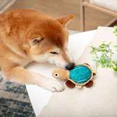 Triol Игрушка для собак мягкая "Средиземноморская черепаха", 155мм, серия LOVE THE PLANET