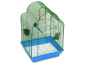 Зоомарк Клетка для птиц "Купол", 35*28*52 см