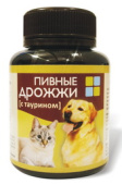 ВАКА Пивные дрожжи для собак и кошек с таурином 80 таблеток
