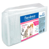Авикоша Пеленки одноразовые впитывающие для домашних животных, 60*60 см, 1 упаковка 30 шт.