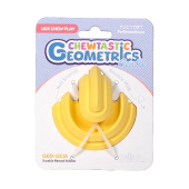 Интерактивная из натурального каучука Chewtastic Geometrics Geo-Gem,  (горчичный)