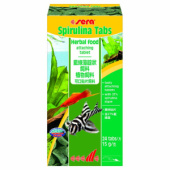 Sera Корм для рыб растительный в таблетках SPIRULINA TABS 24таб.