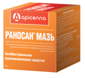 Apicenna Мазь Раносан 30гр Ранозаживляющий Апи-Сан